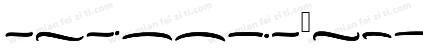 Astonia Regular字体转换